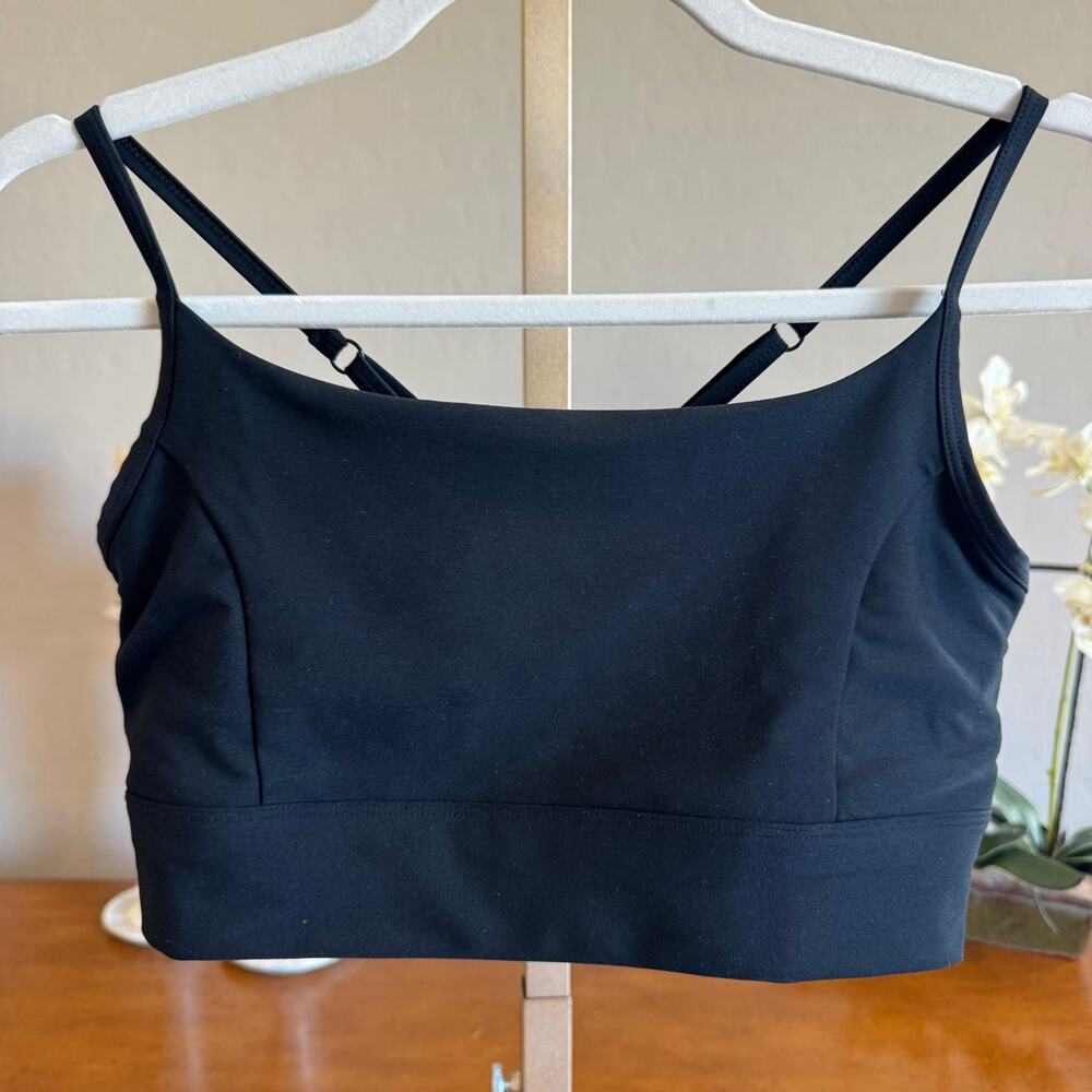 Abercrombie YPB StudioRIB Sports Bra Black Medium
